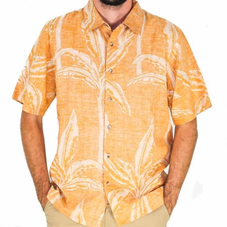 Afends Paradiso Hemp Short Sleeve Shirt Front