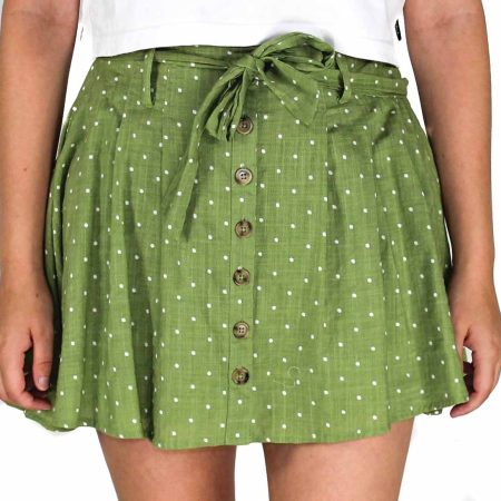 Minkpink Sloane Button Skort Front