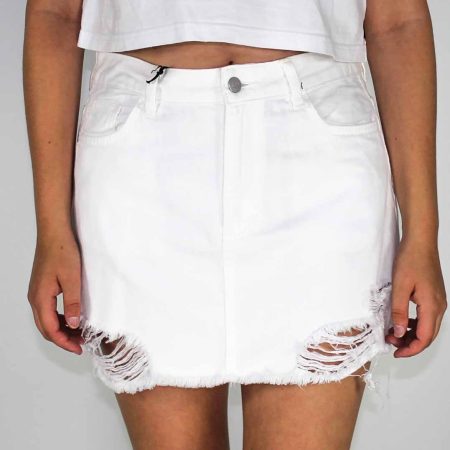 Lee Lola White Skirt Front