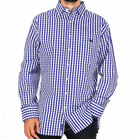 Ringers Western Flinders Check Long Sleeve Shirt Front