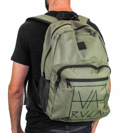 RVCA Scum Green Backpack- Hero