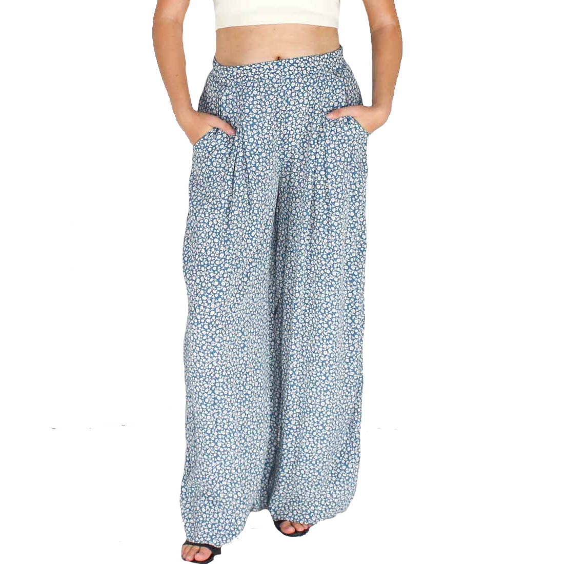 Billabong Blue Florida Pant- Front