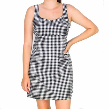 Afends Winona Gingham Dress- FRont