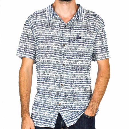 Lee Brush Stroke Short Sleeve Shirt-front