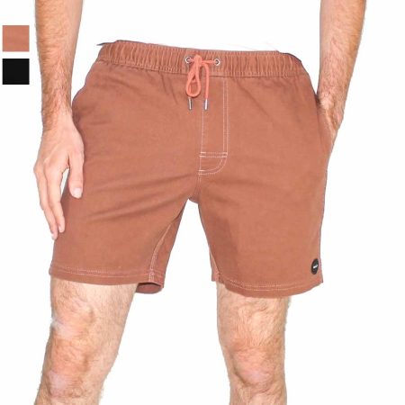 RVCA Escape Elastic Waist Shorts-Hero