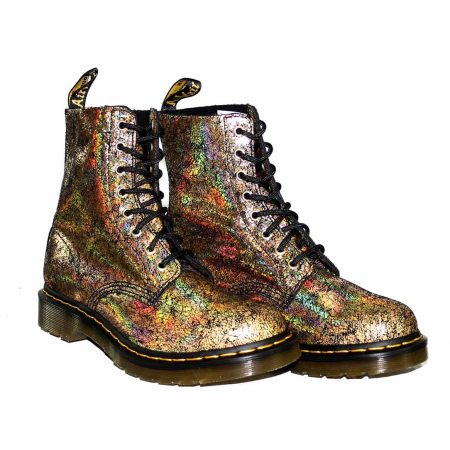 DR Martens 1460 Pascal Iridescent Crackle Boot-Front