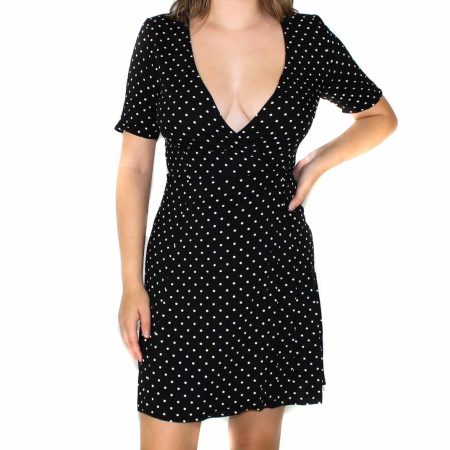 Afends Nora Wrap Dress-Front