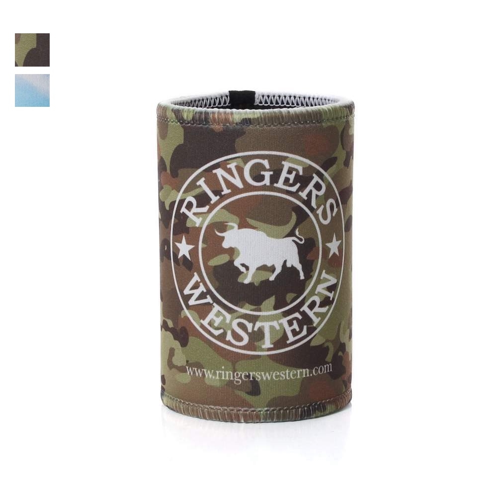 Ringers Western Bull Printed Stubby Cooler-Front