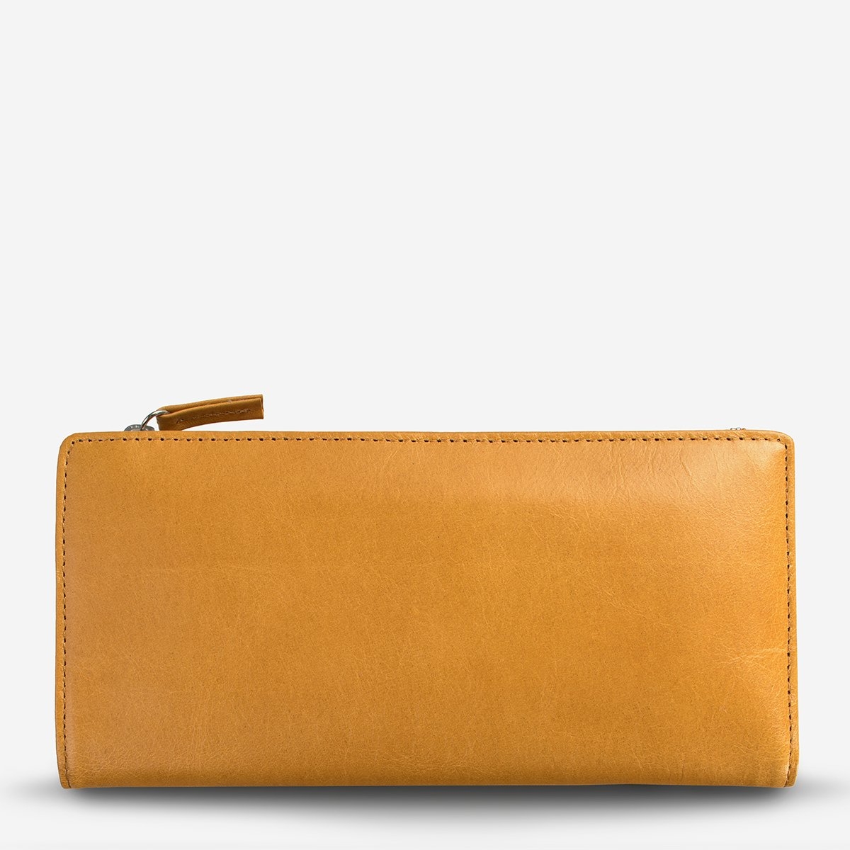 Status Anxiety Tan Dakota Wallet -Front