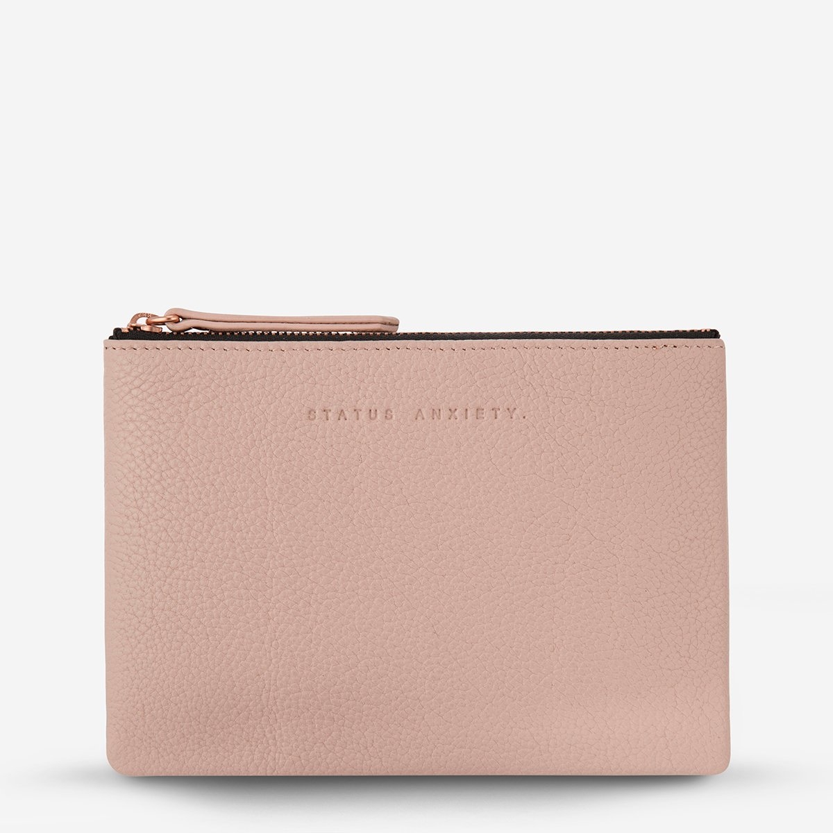 Status Anxiety Treacherous Pink Pouch-Front