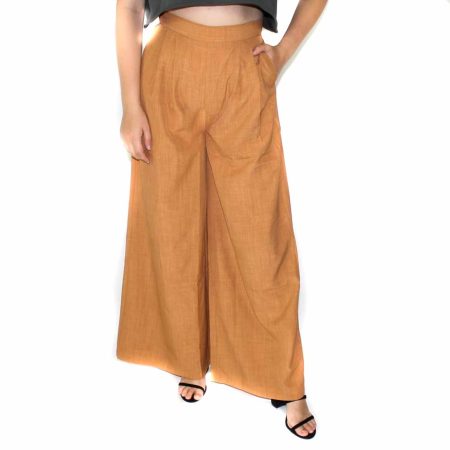 Minkpink Shaila Wide Leg Pant-FRONT