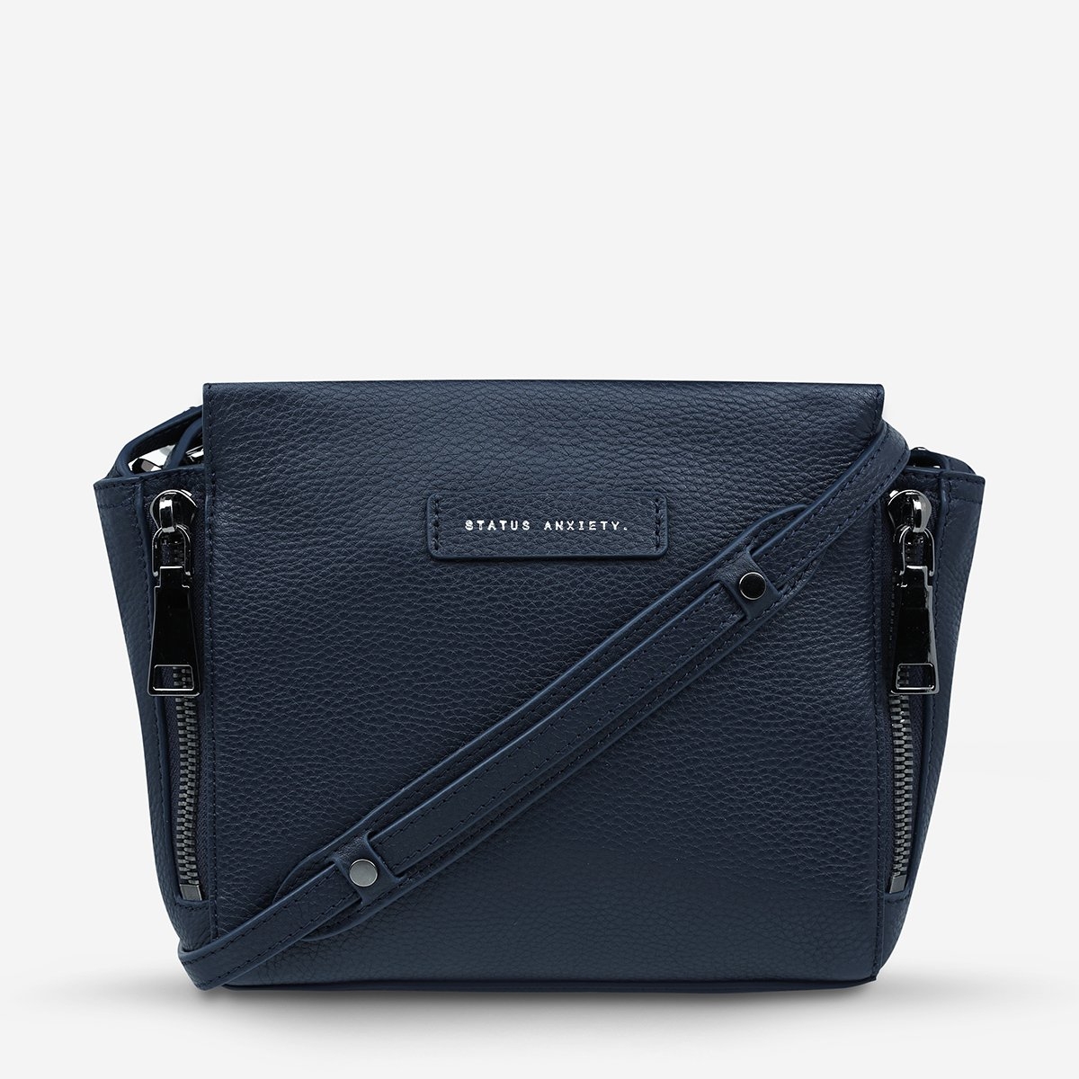 Status Anxiety Ascendants Navy Bag-Front